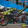 Decal Stiker Suzuki GSX-R150 BLACK Ala FXR 150